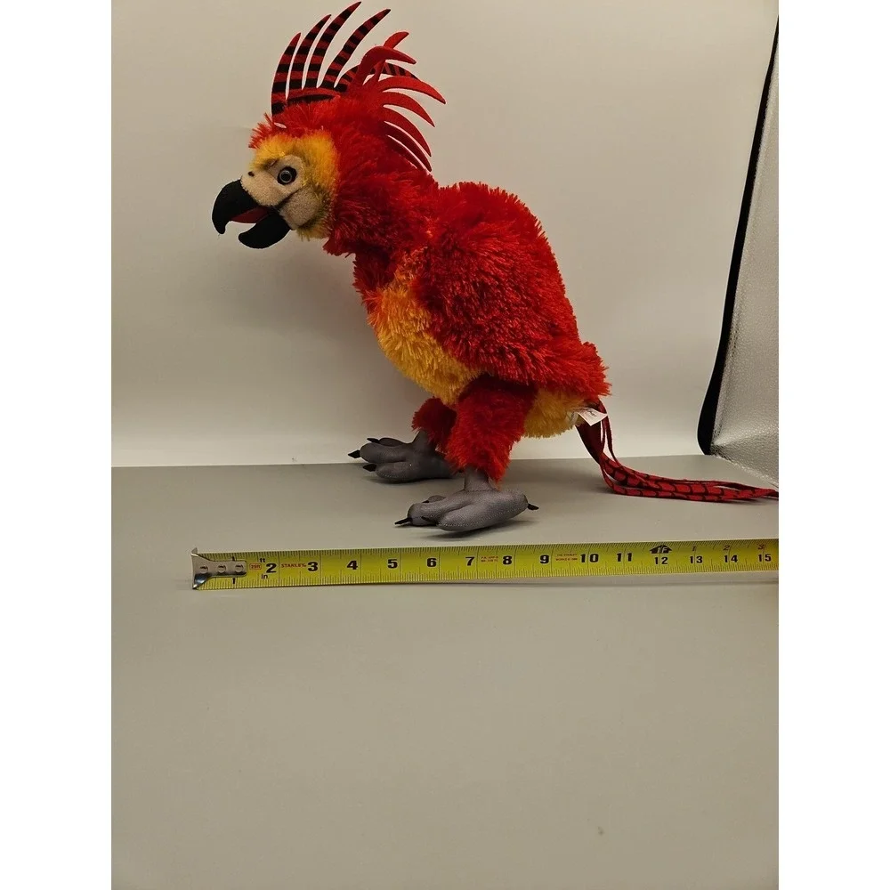 The Wizarding World of Harry Potter Red Fawkes Phoenix Bird Plush Stuffed Animal